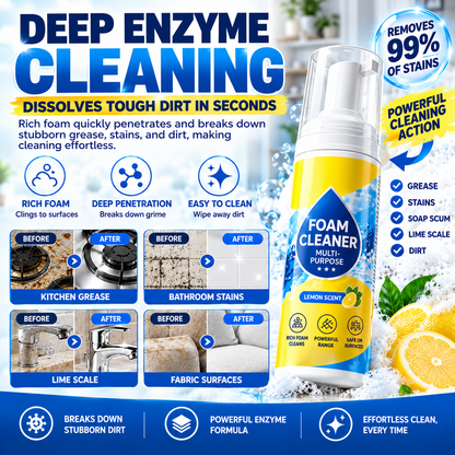 🎁 Exclusive Offer | Only 5 Bottles Left — Get an Extra 80% OFF Today on the Powerful Enzyme Foam Cleaner for Stubborn Stains. Grab Yours Before It’s Gone! 🎁