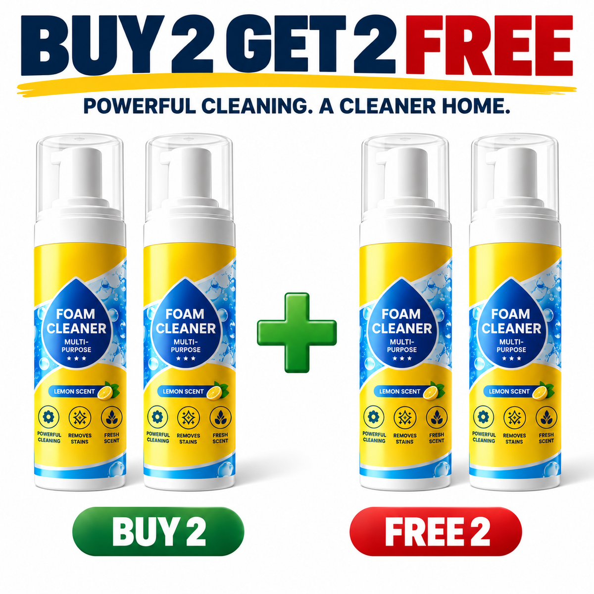 🎁 Exclusive Offer | Only 5 Bottles Left — Get an Extra 80% OFF Today on the Powerful Enzyme Foam Cleaner for Stubborn Stains. Grab Yours Before It’s Gone! 🎁