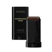 Temporary hair color stick with built-in comb