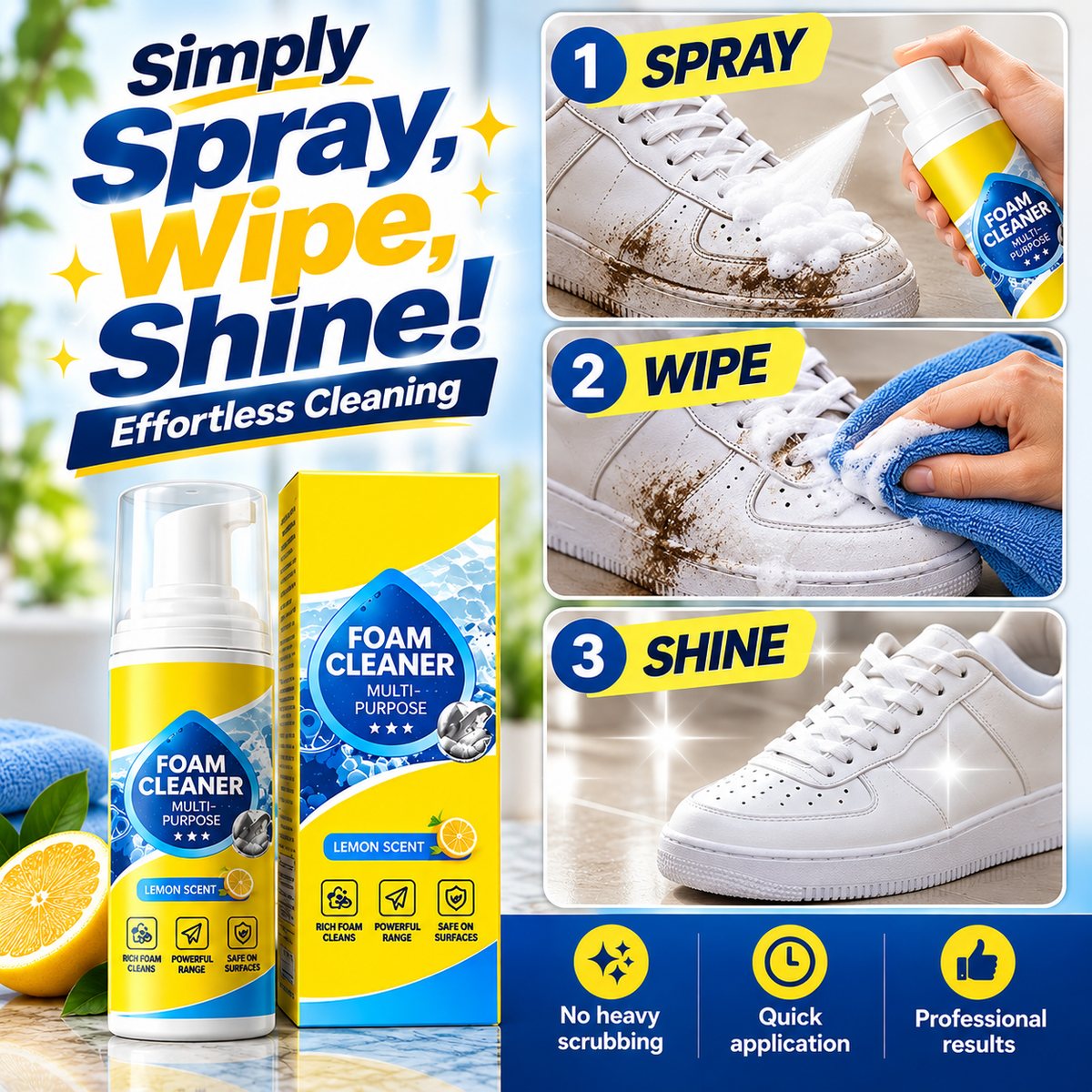 🎁 Exclusive Offer | Only 5 Bottles Left — Get an Extra 80% OFF Today on the Powerful Enzyme Foam Cleaner for Stubborn Stains. Grab Yours Before It’s Gone! 🎁