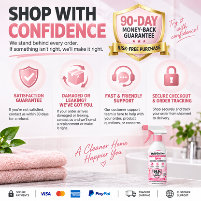 ⏰ Congratulations! You’ve Unlocked an Exclusive Offer — Get an Extra 90% OFF Today on the Multi-Purpose Bathroom Cleaner Spray. Limited-Time Deal, Offer Ends Soon! ⏰