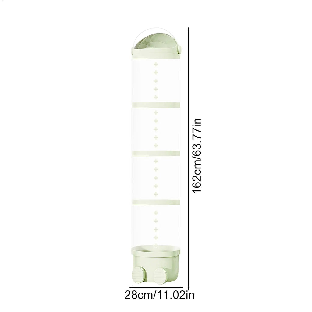 Plush Doll Storage Tube 3 layer / 4 layers Stuffed Animal Storage Toy Display Transparent Stuffed Dolls Storage Bucket Organizer
